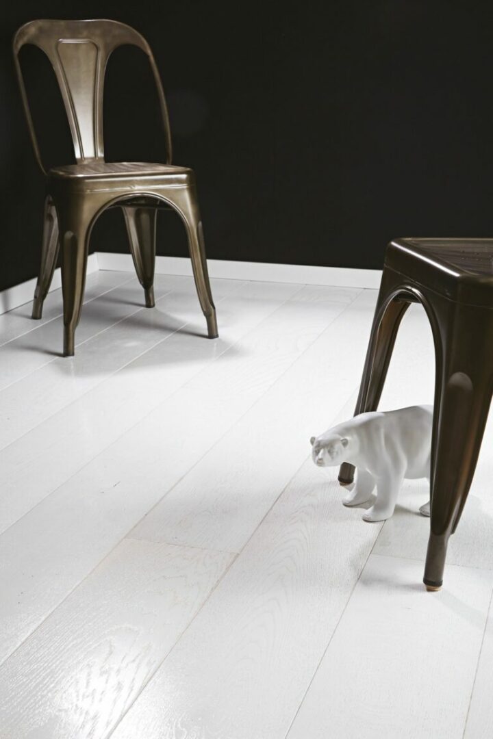 Alliance Bois - Tassin - Lyon - SRC Parquet - Finition Artiste Extra Blanc Brillant Vernis UV 