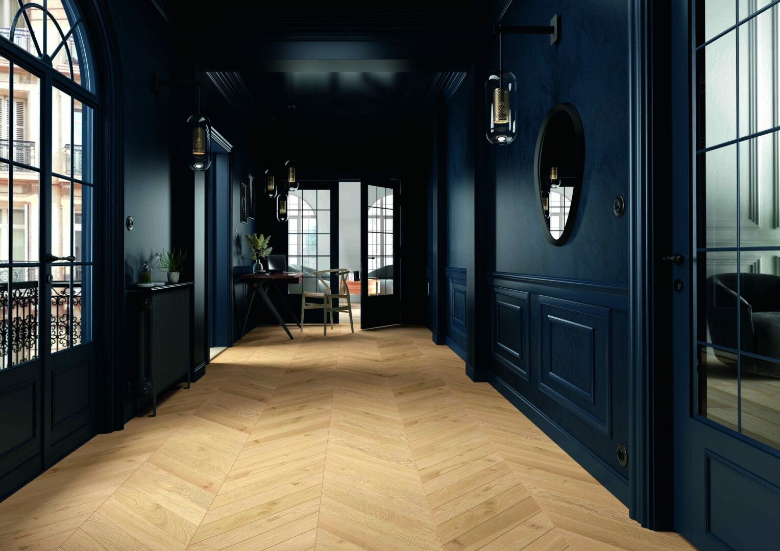 Alliance Bois - Tassin - Lyon - ALSAFLOORING - Lumineuse et contemporaine BASTILLE est une valeur sûre. La naturalité et l’élégance unique de son veinage formé au fil des ans sont mis en évidence par le traitement brossé fort de la lame. 