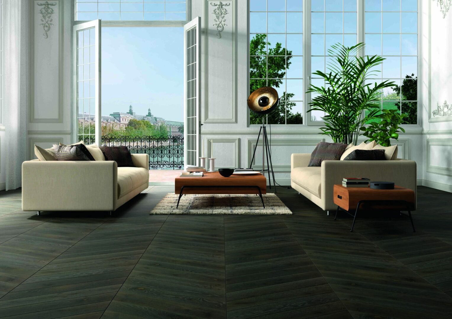 Alliance Bois - Tassin - Lyon - ALSAFLOORING - Le côté obscur et intimiste de OPÉRA séduira les amoureux de décoration. Tendance, l’aspect profond et séduisant de cette teinte donnera tout son caractère à une atmosphère élégante. Il fera de vos espaces des lieux uniques et envoûtants. 